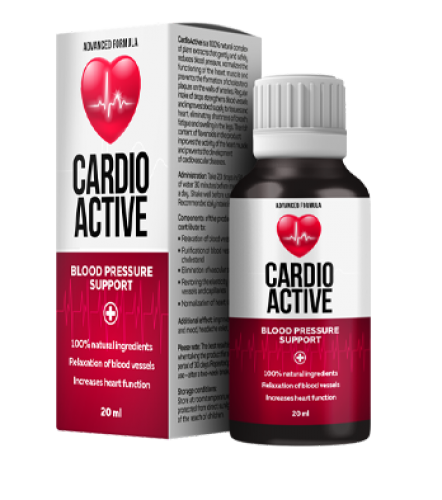 Cardio Active picături pentru reglarea tensiunii arteriale – preț, păreri, prospect, forum, farmacii, efect