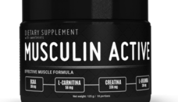Un corp grozav, mușchii lui Hulk și toate datorită lui Musculin Active